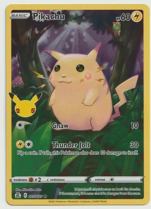 Pikachu card, TCGAI Score 10.0