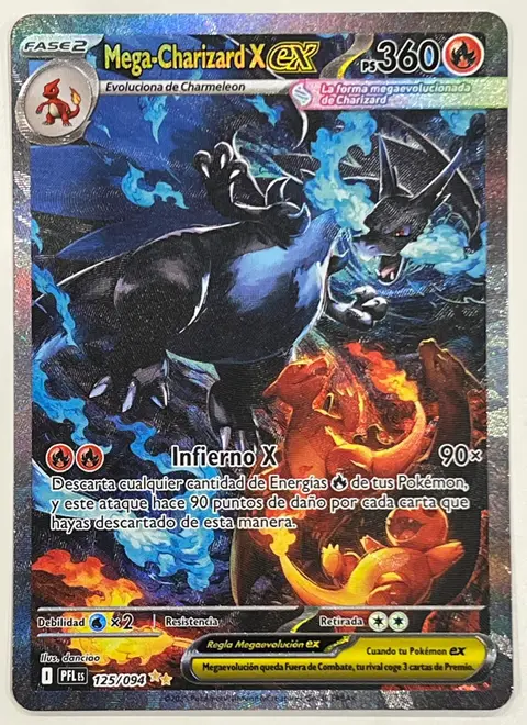 Mega Charizard X ex card, TCGAI Score 7.0