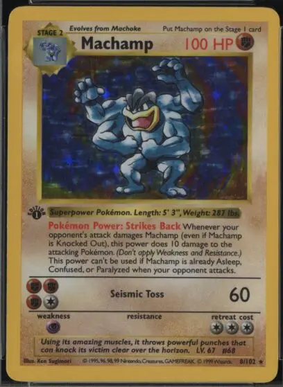 Machamp card, TCGAI Score 5.0