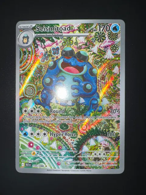 Seismitoad card, TCGAI Score 9.0