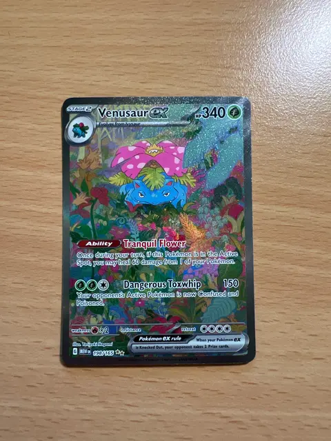 Venusaur ex card, TCGAI Score 10.0