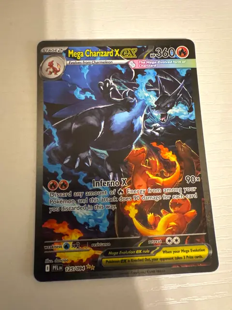 Mega Charizard X EX card, TCGAI Score 5.0