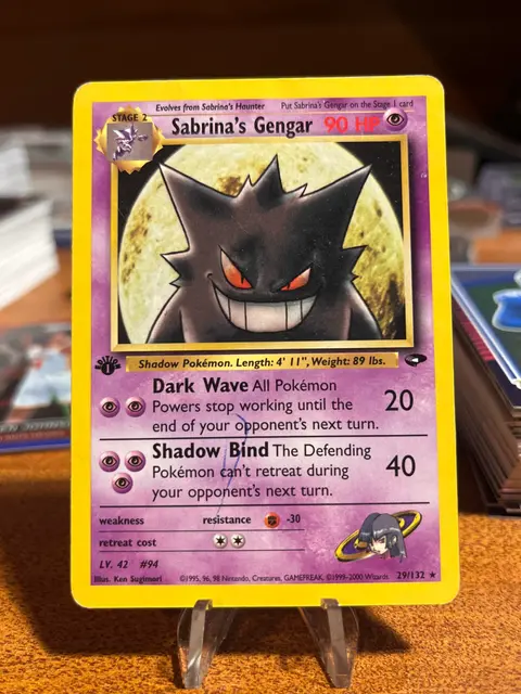 Sabrina's Gengar card, TCGAI Score 4.0