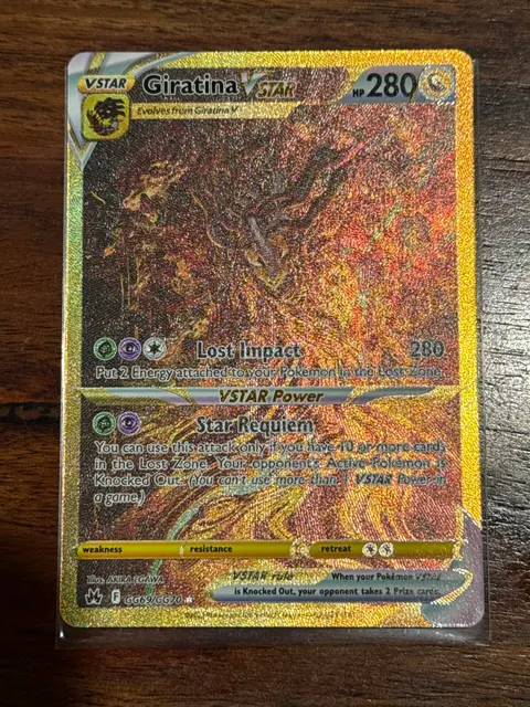 Giratina VSTAR card, TCGAI Score 9.0