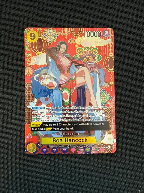 Boa Hancock card, TCGAI Score 9.0