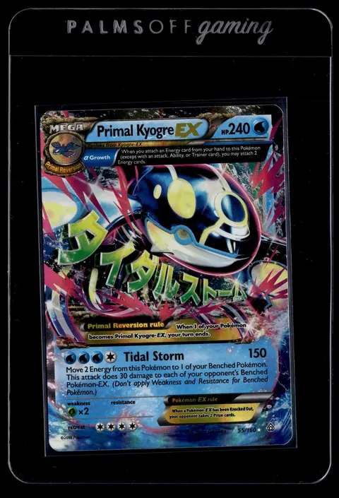 Primal Kyogre-EX card, TCGAI Score 4.0