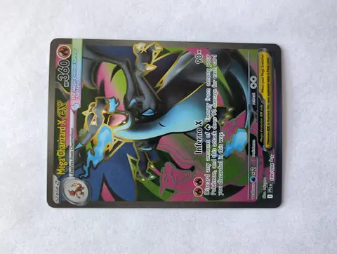 Mega Charizard X ex card, TCGAI Score 4.0