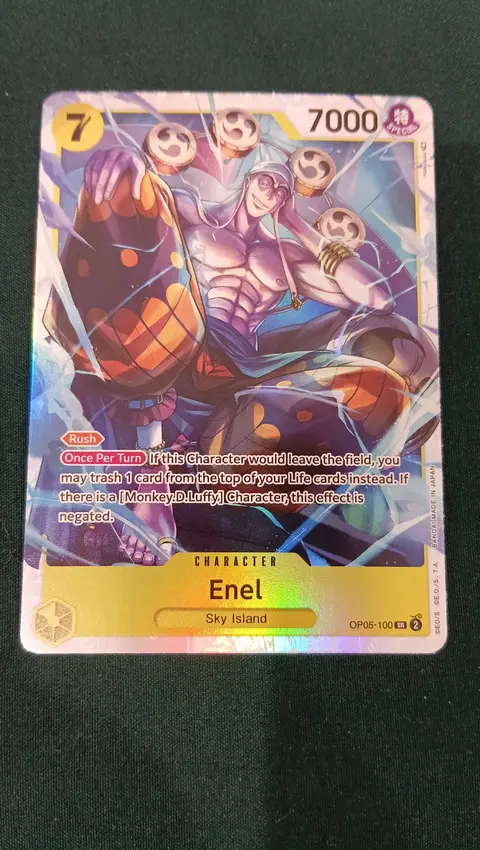 Enel card, TCGAI Score 9.0