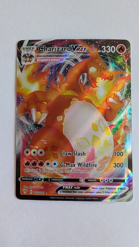 Charizard VMAX card, TCGAI Score 9.0