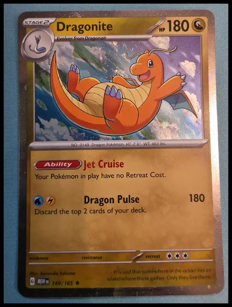 Dragonite card, TCGAI Score 9.0