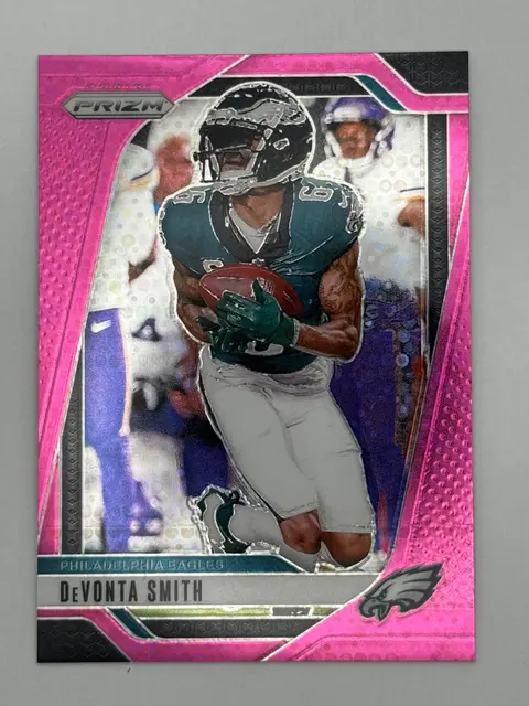 DeVonta Smith card, TCGAI Score 7.0