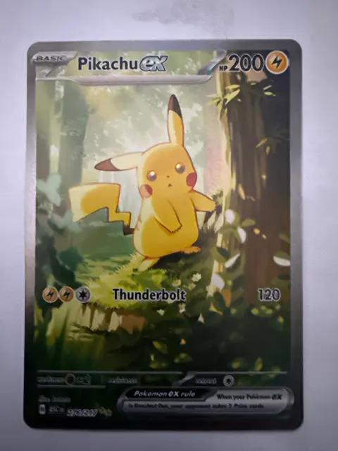 Pikachu ex card, TCGAI Score 8.0