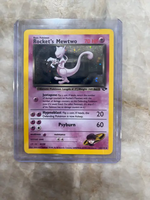 Rocket's Mewtwo card, TCGAI Score 7.0