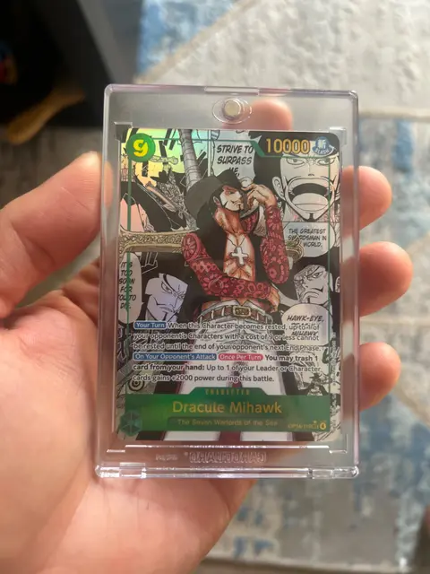 Dracule Mihawk card, TCGAI Score 10.0