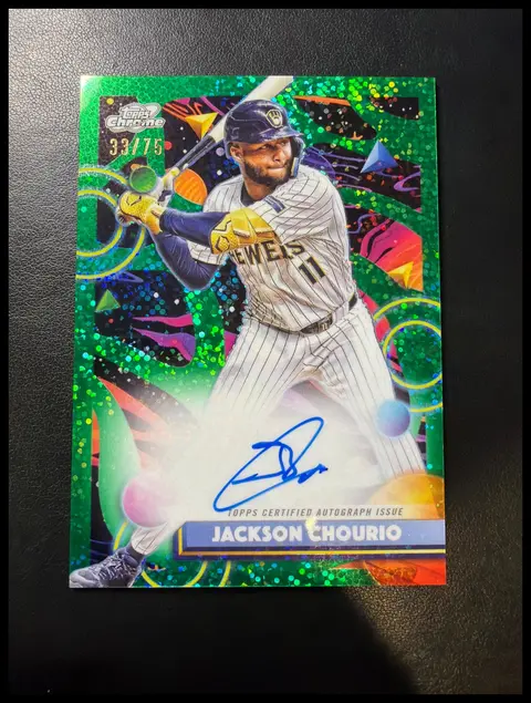 Jackson Chourio card, TCGAI Score 10.0