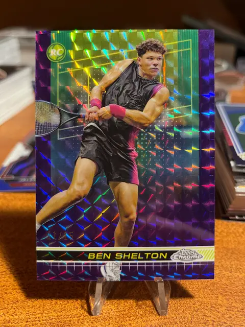 Ben Shelton card, TCGAI Score 9.0