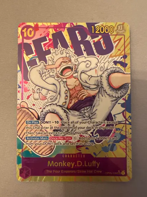 Monkey.D.Luffy card, TCGAI Score 10.0