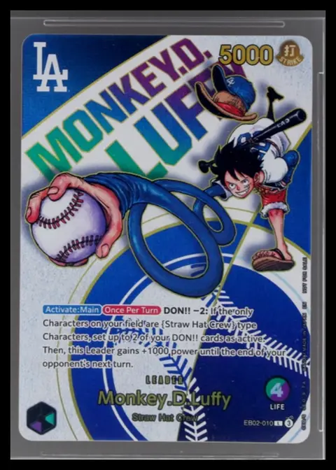 Monkey.D.Luffy card, TCGAI Score 9.5