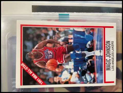 Magic Johnson card, TCGAI Score 8.0