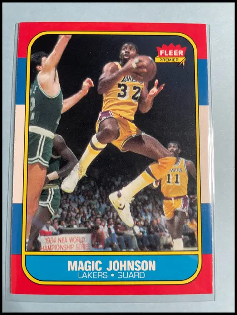 MAGIC JOHNSON card, TCGAI Score 9.0