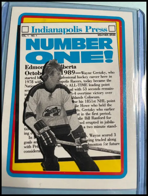 Wayne Gretzky card, TCGAI Score 8.0