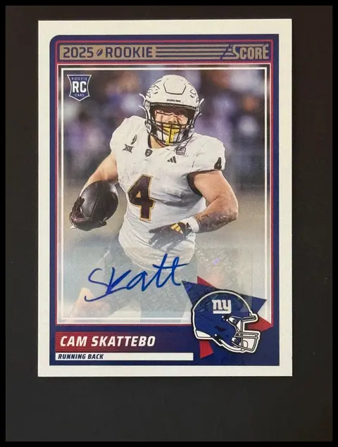 Cam Skattebo card, TCGAI Score 9.0
