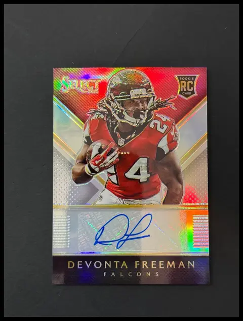 Devonta Freeman card, TCGAI Score 9.0