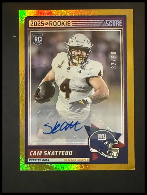 Cam Skattebo card, TCGAI Score 9.0