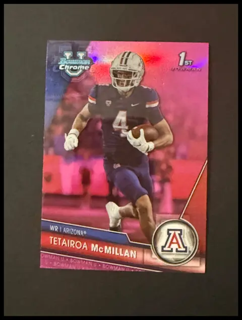 Tetairoa McMillan card, TCGAI Score 9.0