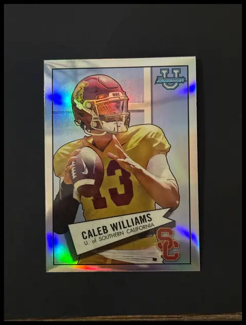 Caleb Williams card, TCGAI Score 10.0