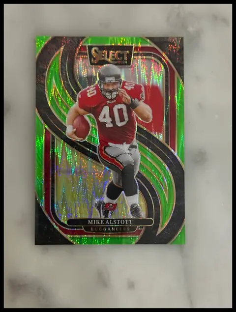 Mike Alstott card, TCGAI Score 10.0