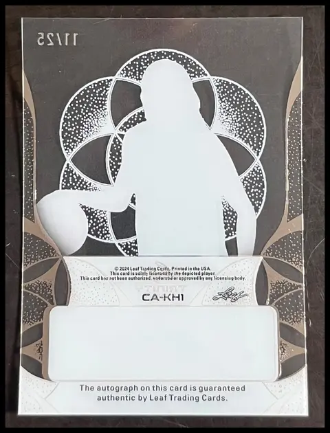Back of Kate Harpring