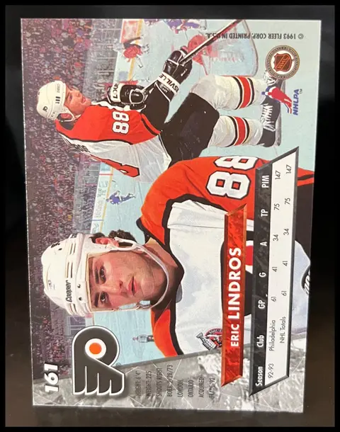 Back of Eric Lindros