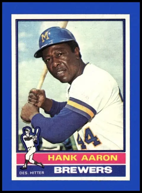 Hank Aaron card, TCGAI Score 9.0