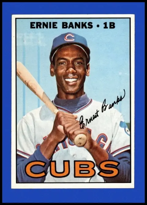Ernie Banks card, TCGAI Score 9.0