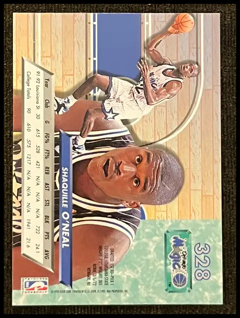 Back of Shaquille O'Neal