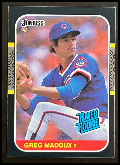 Greg Maddux card, TCGAI Score 7.0