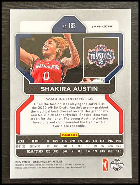 Back of Shakira Austin