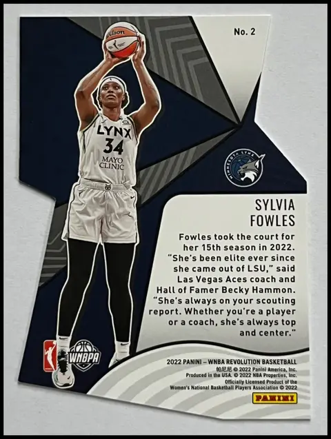 Back of Sylvia Fowles