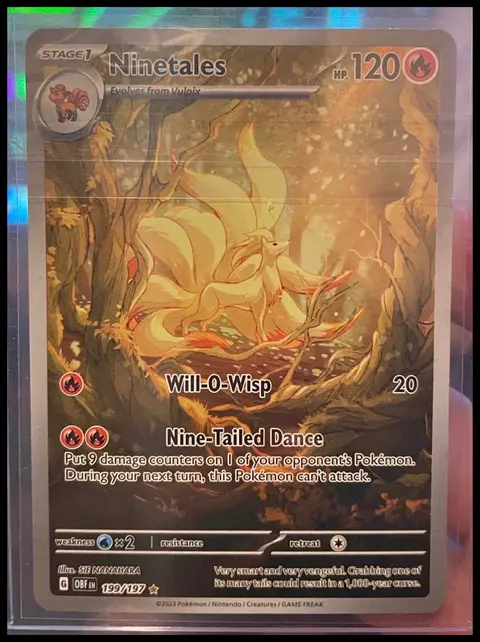 Ninetales card, TCGAI Score 9.5