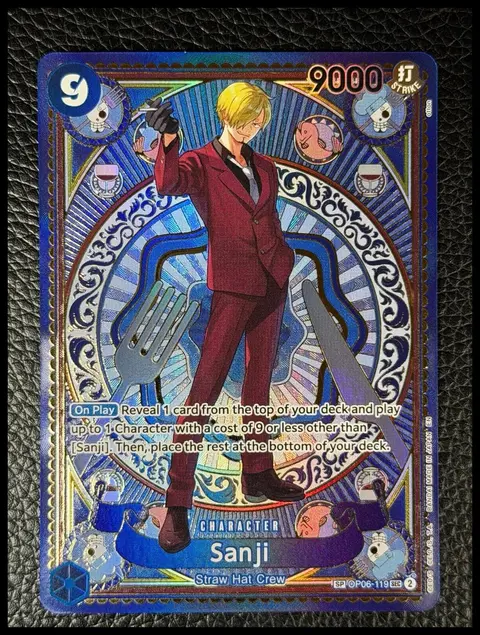 Sanji card, TCGAI Score 10.0