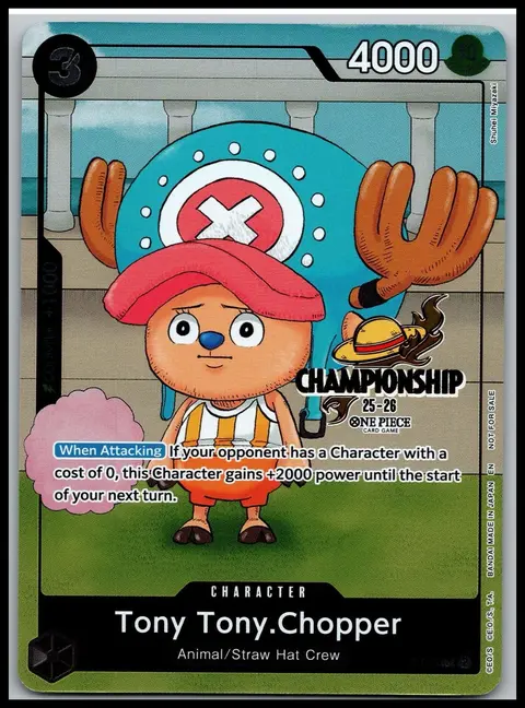 Tony Tony.Chopper card, TCGAI Score 10.0