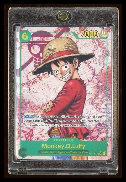 Monkey.D.Luffy card, TCGAI Score 10.0