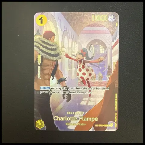 Charlotte Flampe card, TCGAI Score 9.0