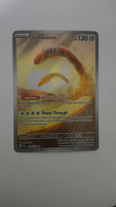 Orthworm card, TCGAI Score 9.0