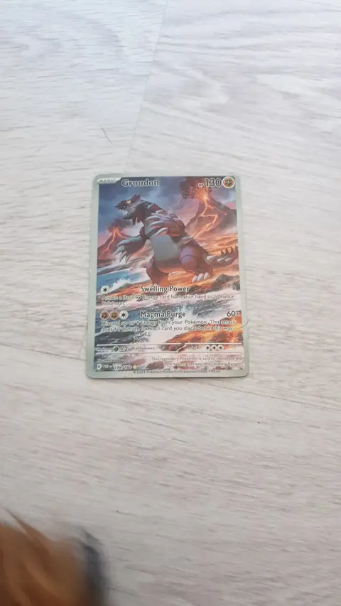 Groudon card, TCGAI Score 7.0