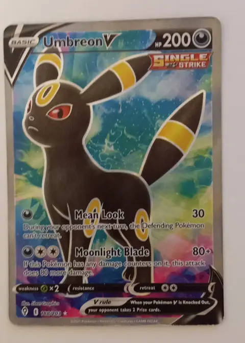 Umbreon V card, TCGAI Score 8.0