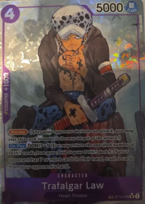 Trafalgar Law card, TCGAI Score 9.0