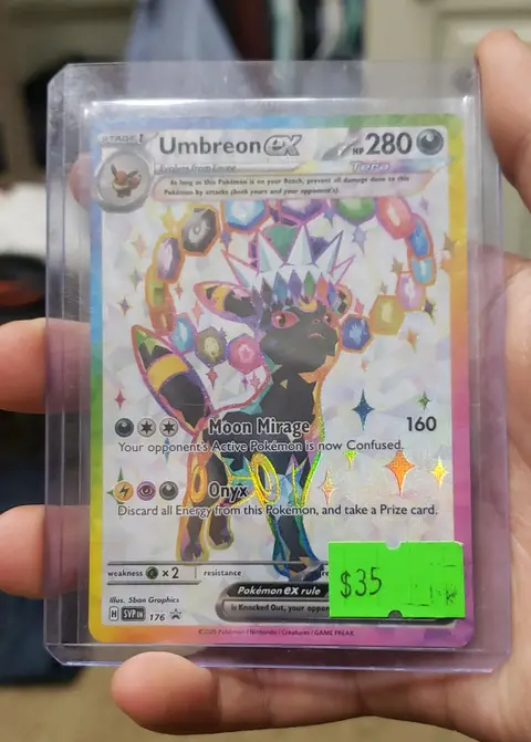 Back of Umbreon ex