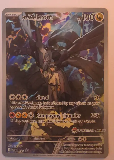 N's Zekrom card, TCGAI Score 9.5